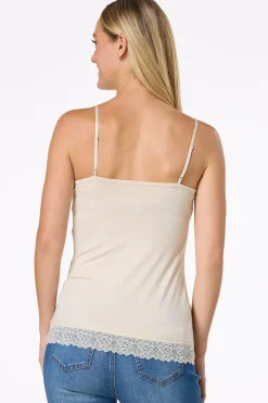 Cato Lace Trim Cami><noscript><img width=