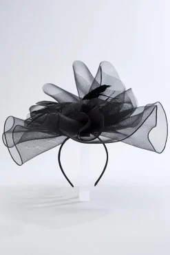 Cato Layered Net Feather Fascinator> Hats & Hair