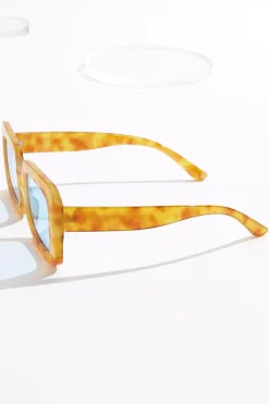 Cato Light Tortoise Square Sunglasses> Sunglasses