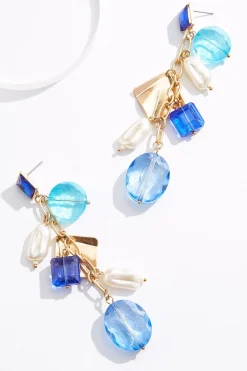 Cato Linear Shaky Charm Earrings> Earrings