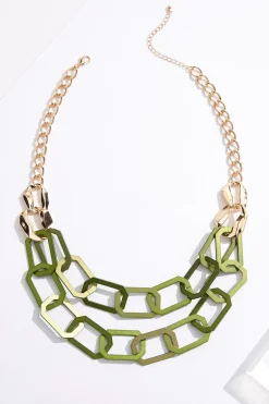 Cato Linked Layer Short Necklace> Necklaces