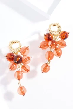 Cato Lucite Ball Cluster Earrings> Earrings