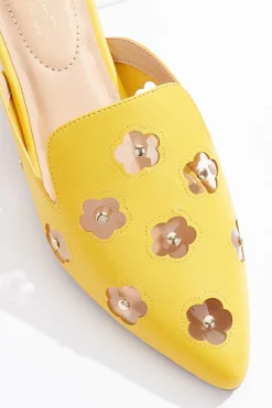 Cato Lucite Daisy Mules> Flats