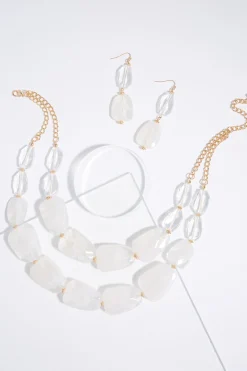 Cato Lucite Layered Necklace Set> Necklaces|Sets