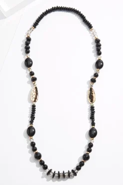 Cato Lucite Mixed Bead Long Necklace> Necklaces