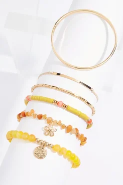 Cato Lucite Rubber Mixed Bracelet Set> Bracelets