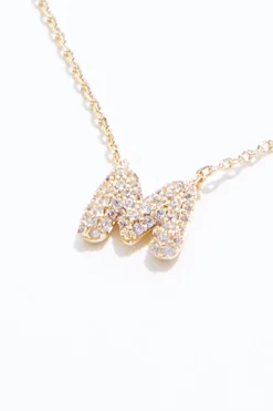 Cato M Initial Bubble Necklace><noscript><img width=