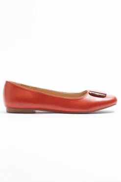 Cato Metal Hardware Detail Flats><noscript><img width=