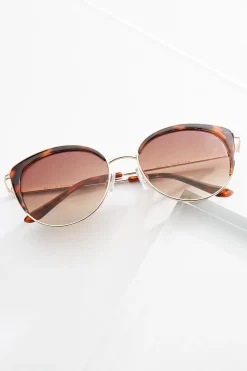 Cato Metal Tortoise Round Sunglasses> Sunglasses