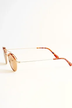 Cato Metal Tortoise Slim Round Sunglasses> Sunglasses