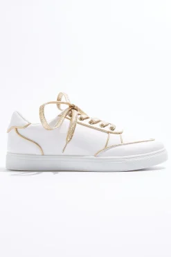 Cato Metallic Piping Trim Sneakers> Sneakers