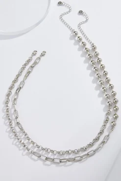 Cato Mixed Chain Necklace Set> Sets|Necklaces