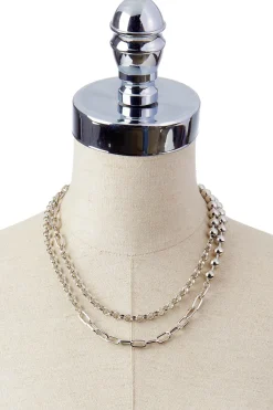 Cato Mixed Chain Necklace Set> Sets|Necklaces