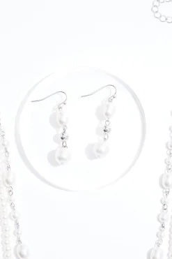 Cato Mixed Pearl Layered Necklace Set><noscript><img width=