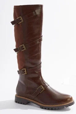 Cato Multi Buckle Strap Riding Boots> Boots