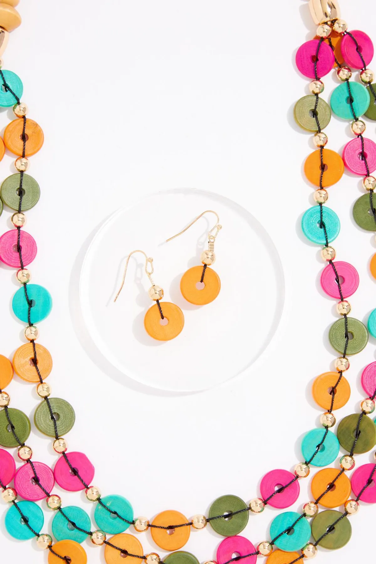 Cato Color Wood Necklace Set> Sets|Necklaces