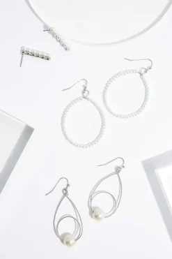 Cato Multi Pearl Dangle Earring Set> Social Occasion|Earrings
