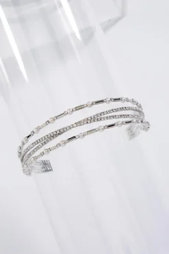 Cato Multi Pearl Row Cuff Bracelet> Social Occasion|Bracelets