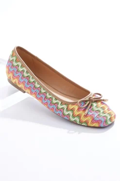 Cato Raffia Ballet Flats> Flats