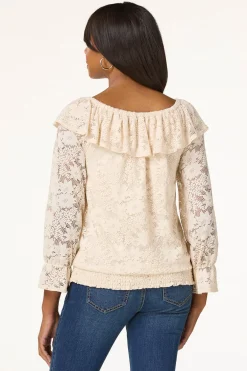Cato Convertible Crochet Top> Tops