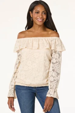 Cato Convertible Crochet Top><noscript><img width=