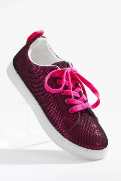 Cato Netted Sequin Sneakers> Sneakers