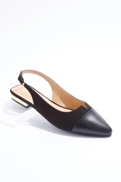 Cato Notch Vamp Slingback Flats> Flats