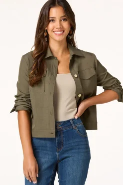 Cato Front Pocket Jacket><noscript><img width=