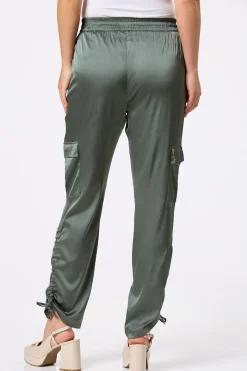Cato Satin Ruched Joggers> Pants
