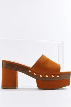 Cato One Band Platform Heel Sandals> Sandals|Heels
