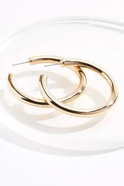 Cato Open Circle Hoop Earrings> Earrings
