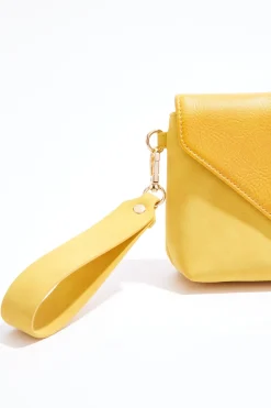 Cato Paneled Flap Wristlet> Handbags