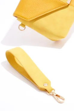 Cato Paneled Flap Wristlet><noscript><img width=
