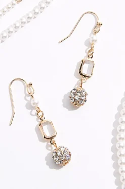 Cato Pearl Layered Mix Necklace Set><noscript><img width=