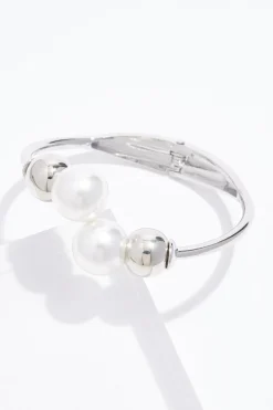 Cato Pearl Hinge Cuff Bracelet> Bracelets