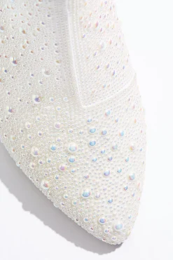 Cato Pearl Stone Embellished Boots><noscript><img width=
