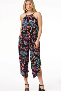 Cato Petite Beaded Floral Genie Jumpsuit> Petites|Dresses