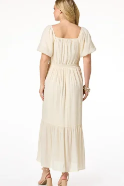 Cato Petite Crochet Bodice Maxi Dress> Petites|Dresses
