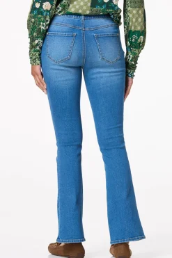 Cato Petite Double Button High Rise Bootcut Jeans> Petites|Jeans