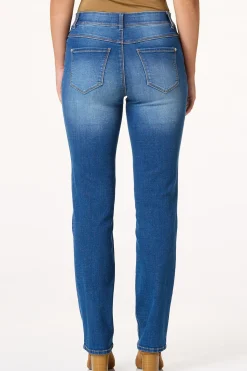 Cato Petite Mid Rise Faded Blue Jeans> Petites|Jeans