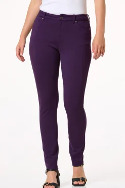 Cato Petite Ponte Skinny Leg Pants><noscript><img width=