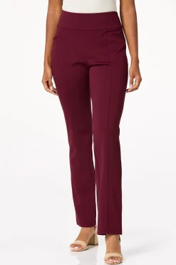 Cato Petite Ponte Straight Leg Pants><noscript><img width=