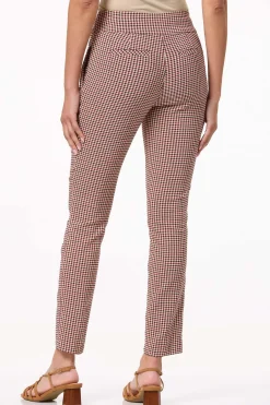 Cato Petite Scarlet Check Pants> Petites|Pants