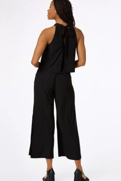 Cato Petite Solid Layered Panel Jumpsuit> Petites|Dresses