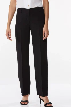 Cato Petite Solid Trouser Pants> Petites|Pants