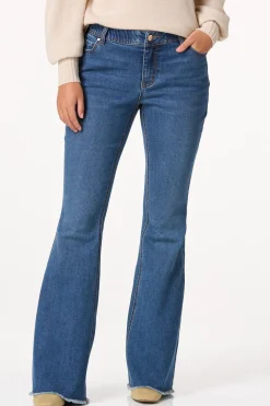 Cato Petite Superflex Curvy Flare Leg Jeans> Petites|Jeans