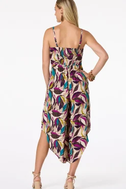 Cato Petite Tie Front Genie Jumpsuit> Petites|Dresses
