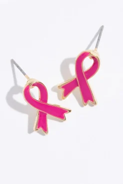 Cato Awareness Ribbon Earrings> Earrings
