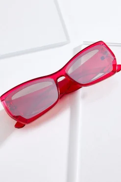 Cato Pink Narrow Shield Sunglasses> Sunglasses