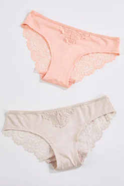 Cato Nude Lace Panty Set> Intimates